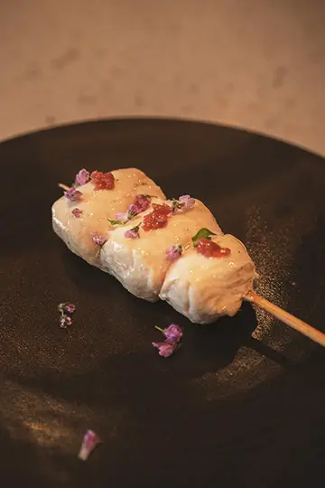 焼鳥コースの一皿